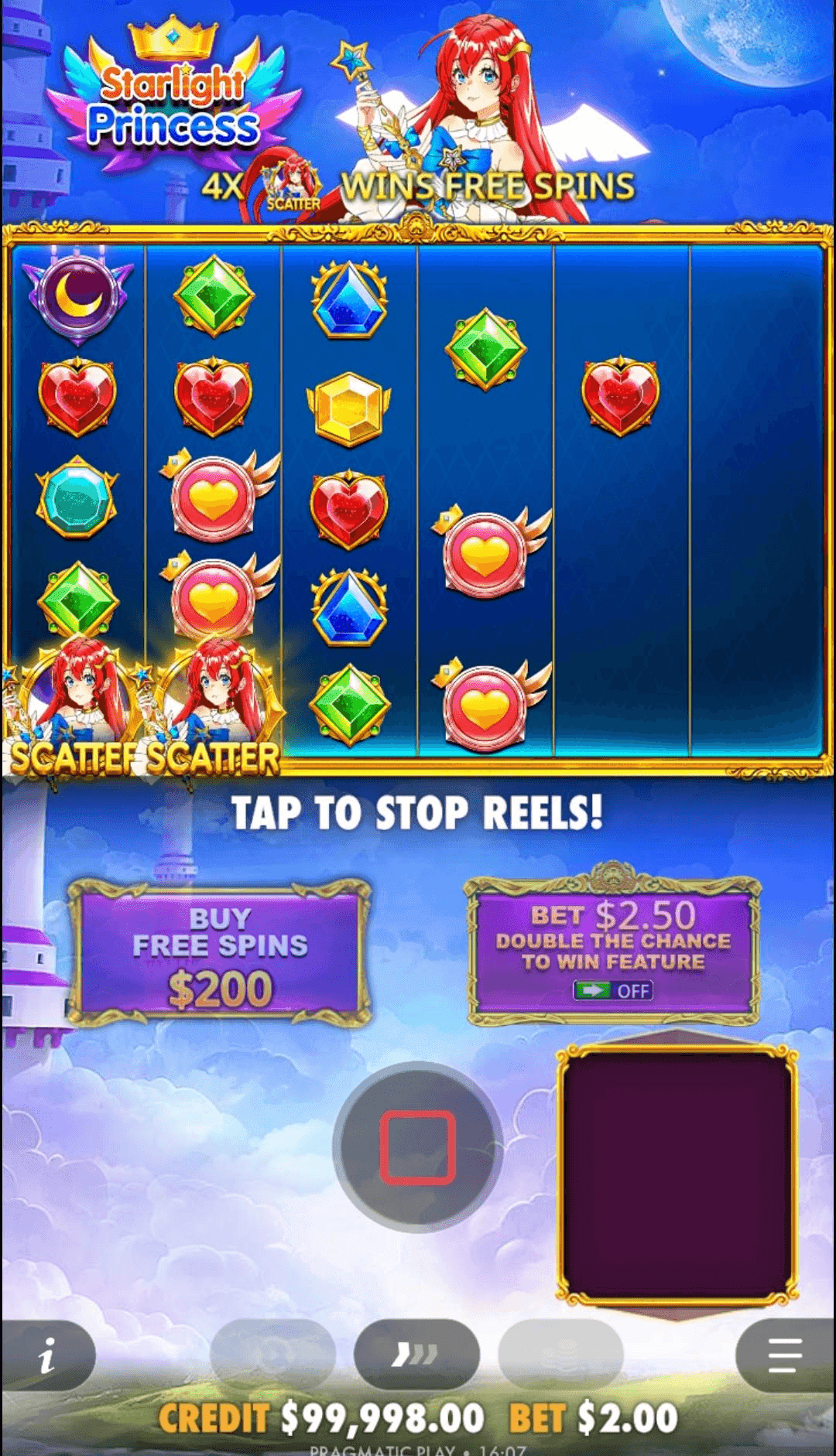 Starlight Princess Slot Playing Guide