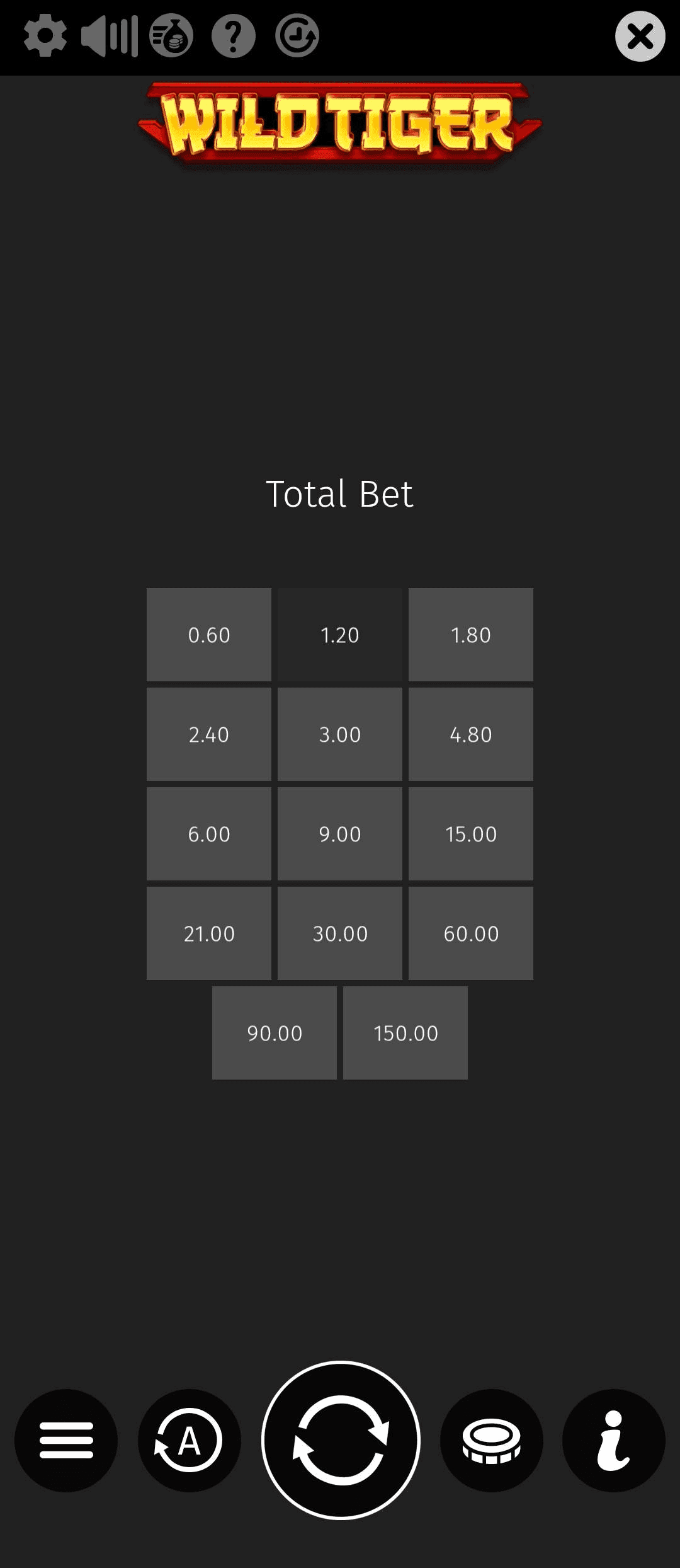 Wild Tiger Slot Playing Guide