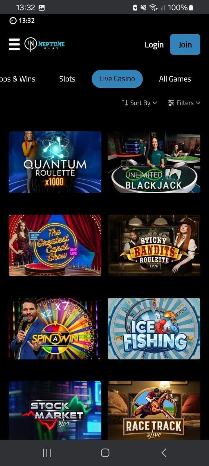 Real Casino Experience at Neptune Play