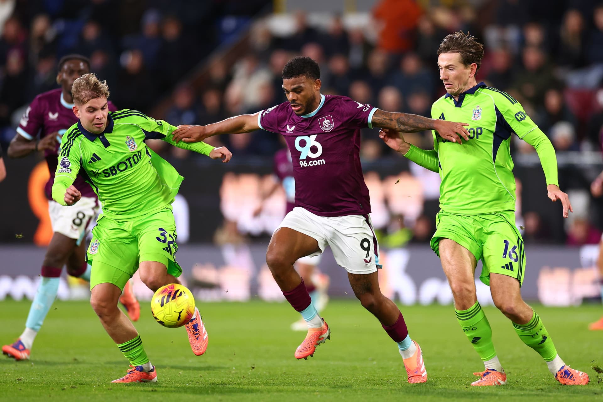 Sander Berge of Fulham during the Premier League match