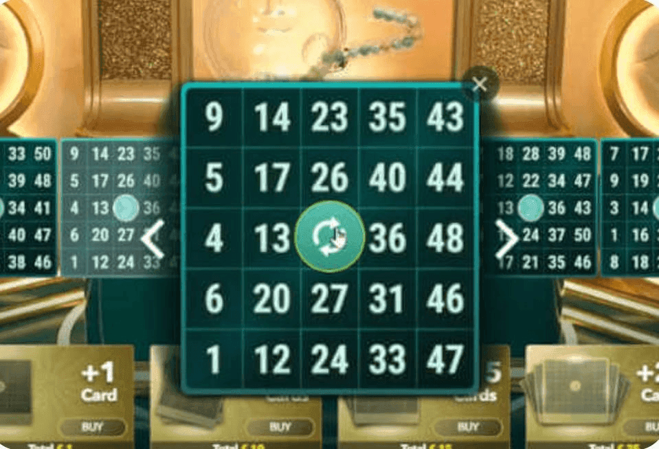 Select Number of Cards