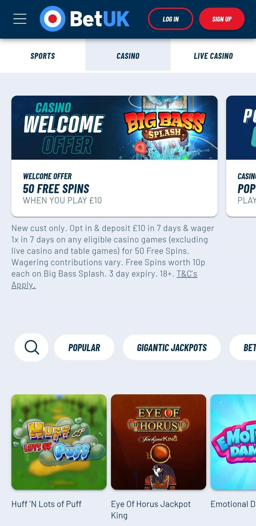 Select a reputable online casino 