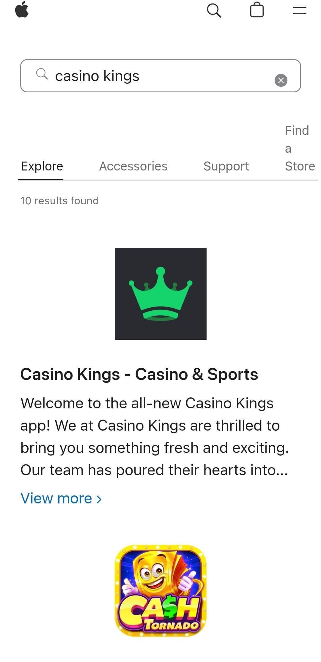 Select the ‘Casino Kings