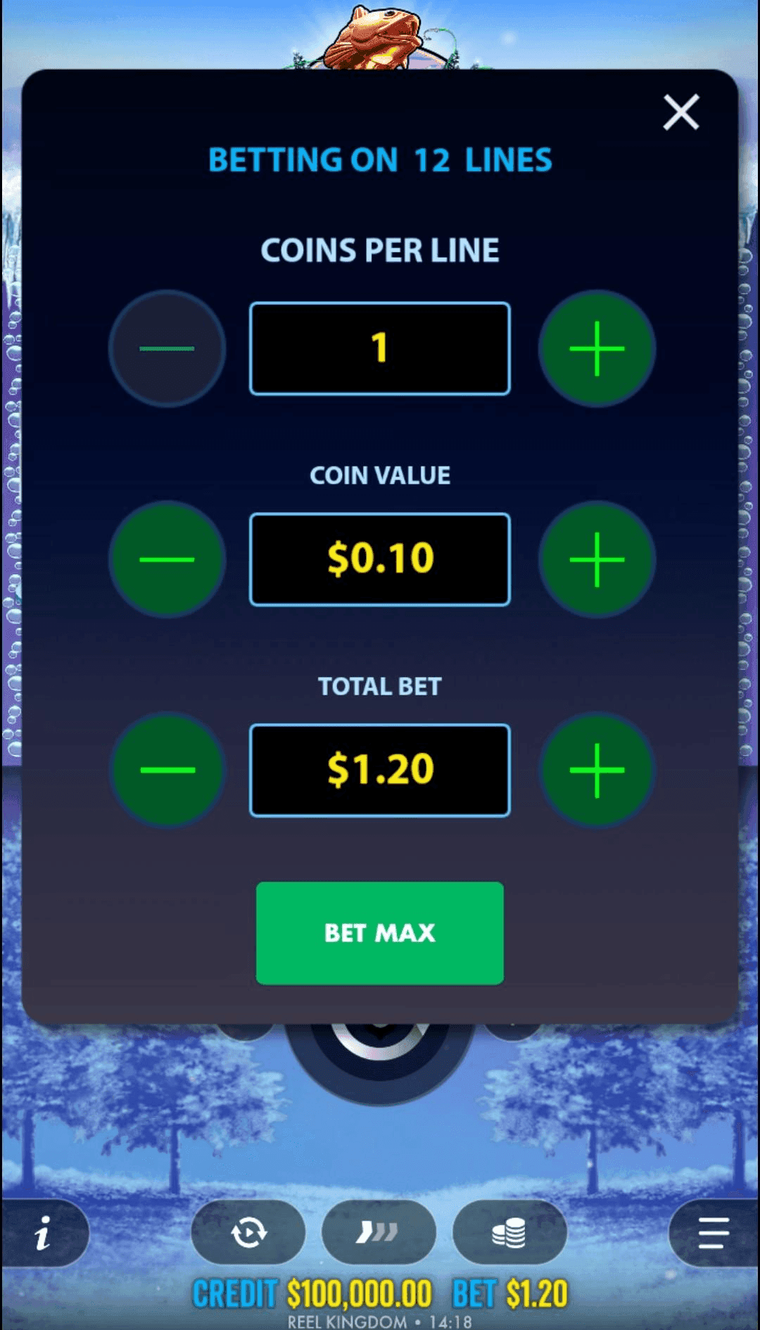 Set Your Bet Bigger bass