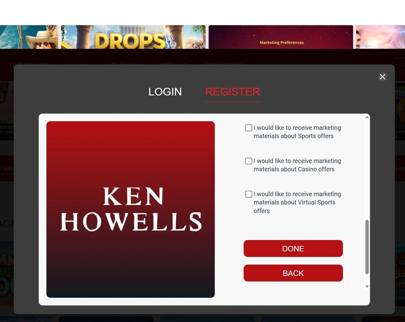 Set your preferences currency