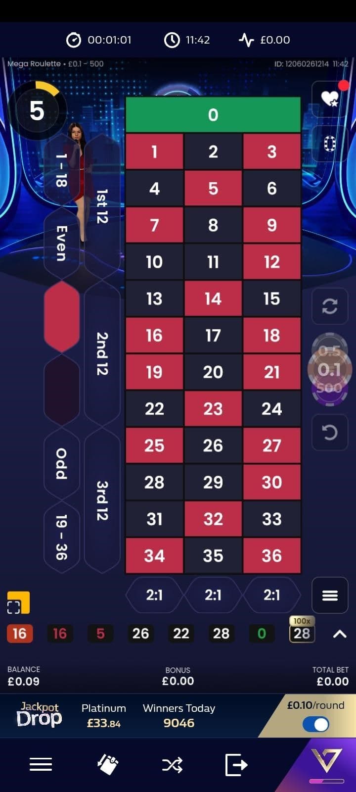 Set your stake limits!