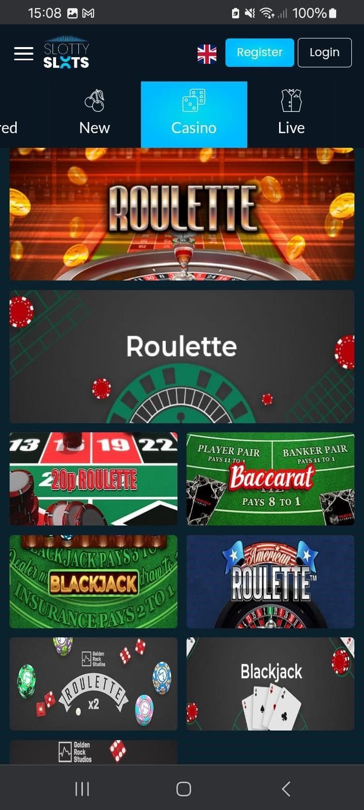 Slotty Slots Desktop vs. Mobile 