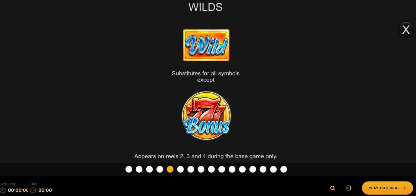 Special Symbols and Feature Symbols Burn 7s Burn