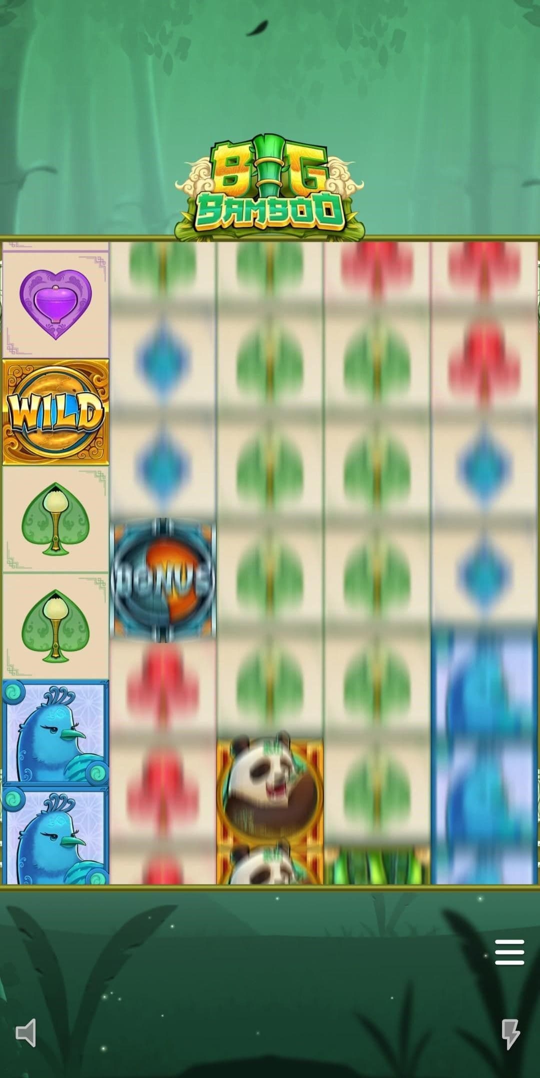 Spin the Reels Big bamboo