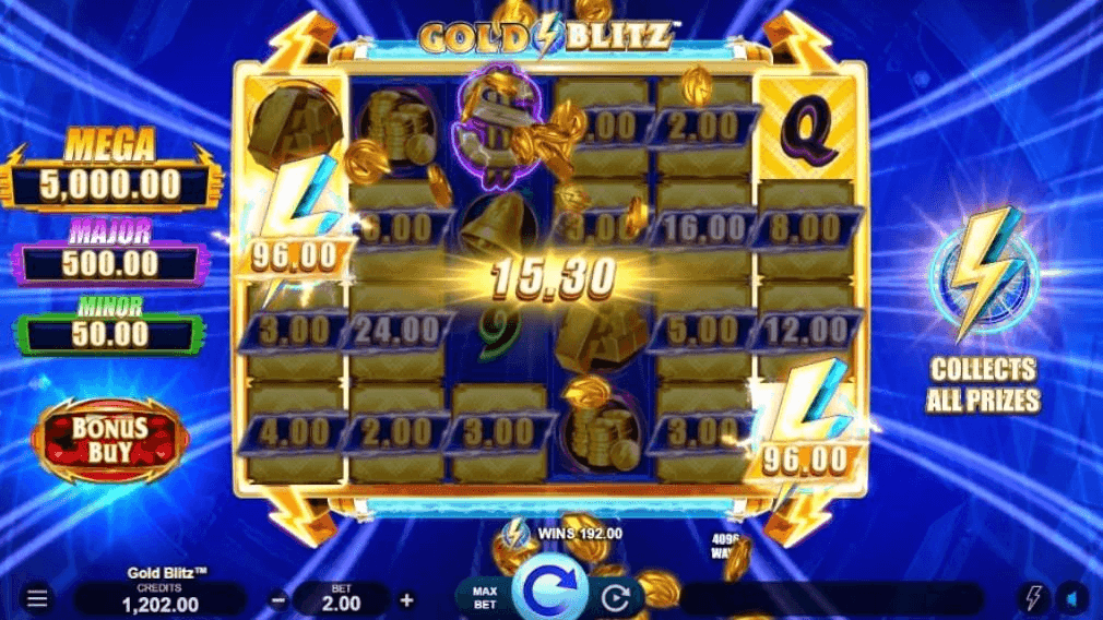 Spin the Reels gold blitz