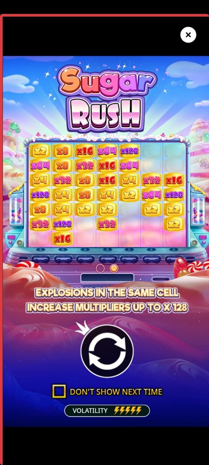Sugar Rush Slot Review 