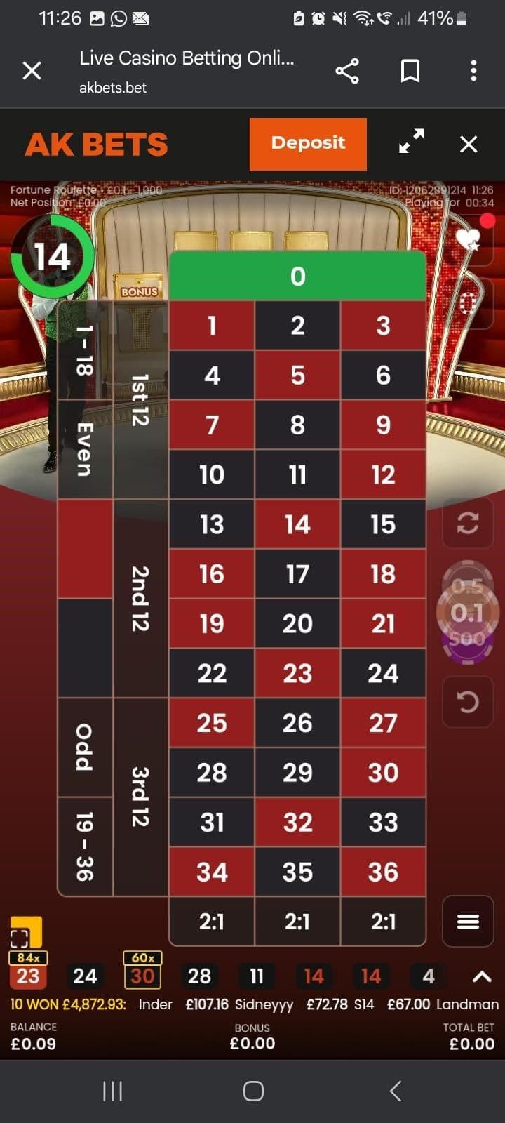 Take a seat at the table!