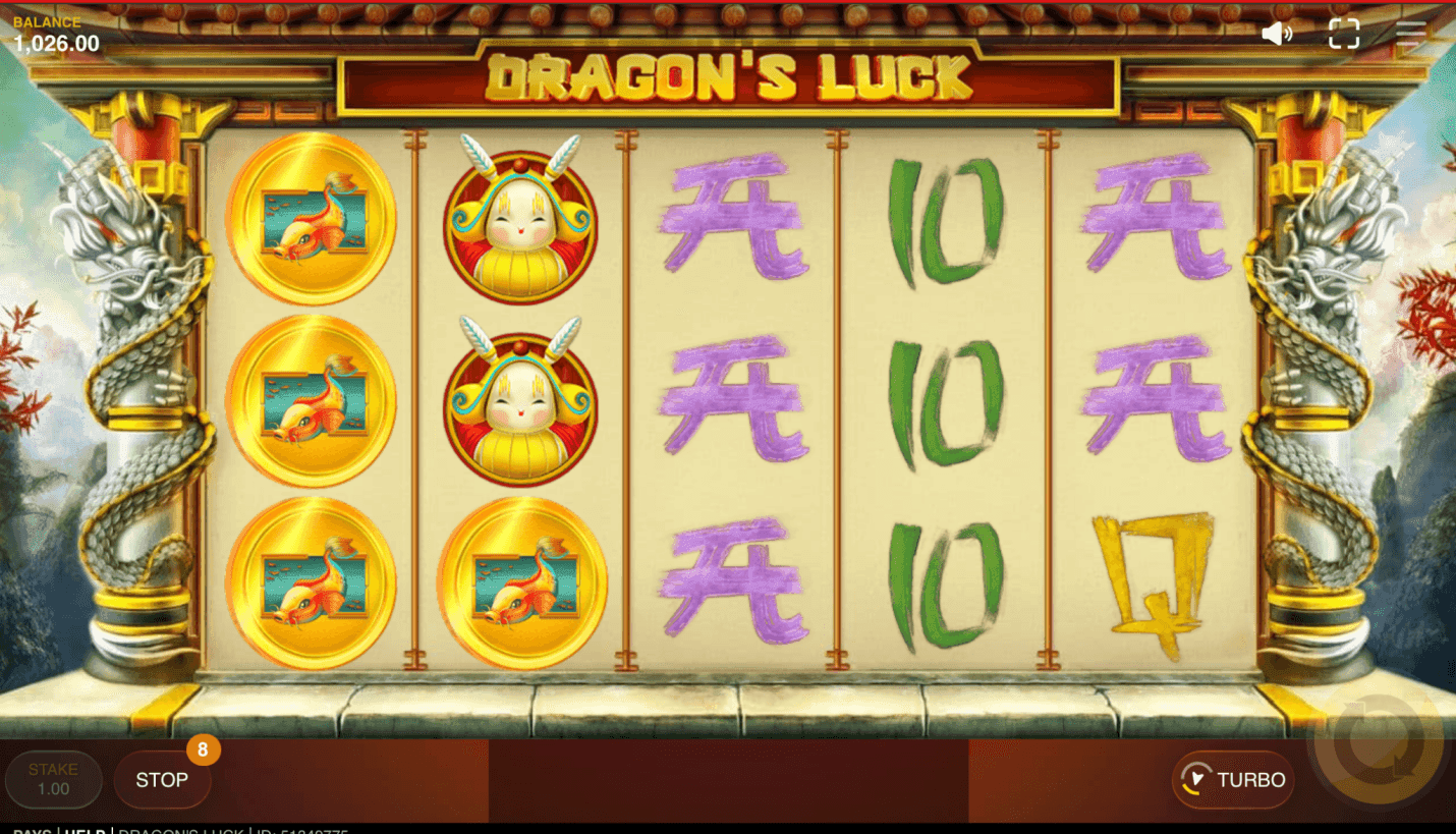 The Dragon Coin symbols 