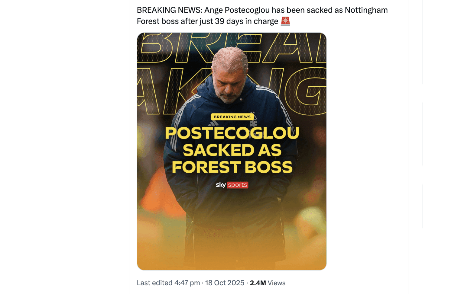 The Immediate Reaction 