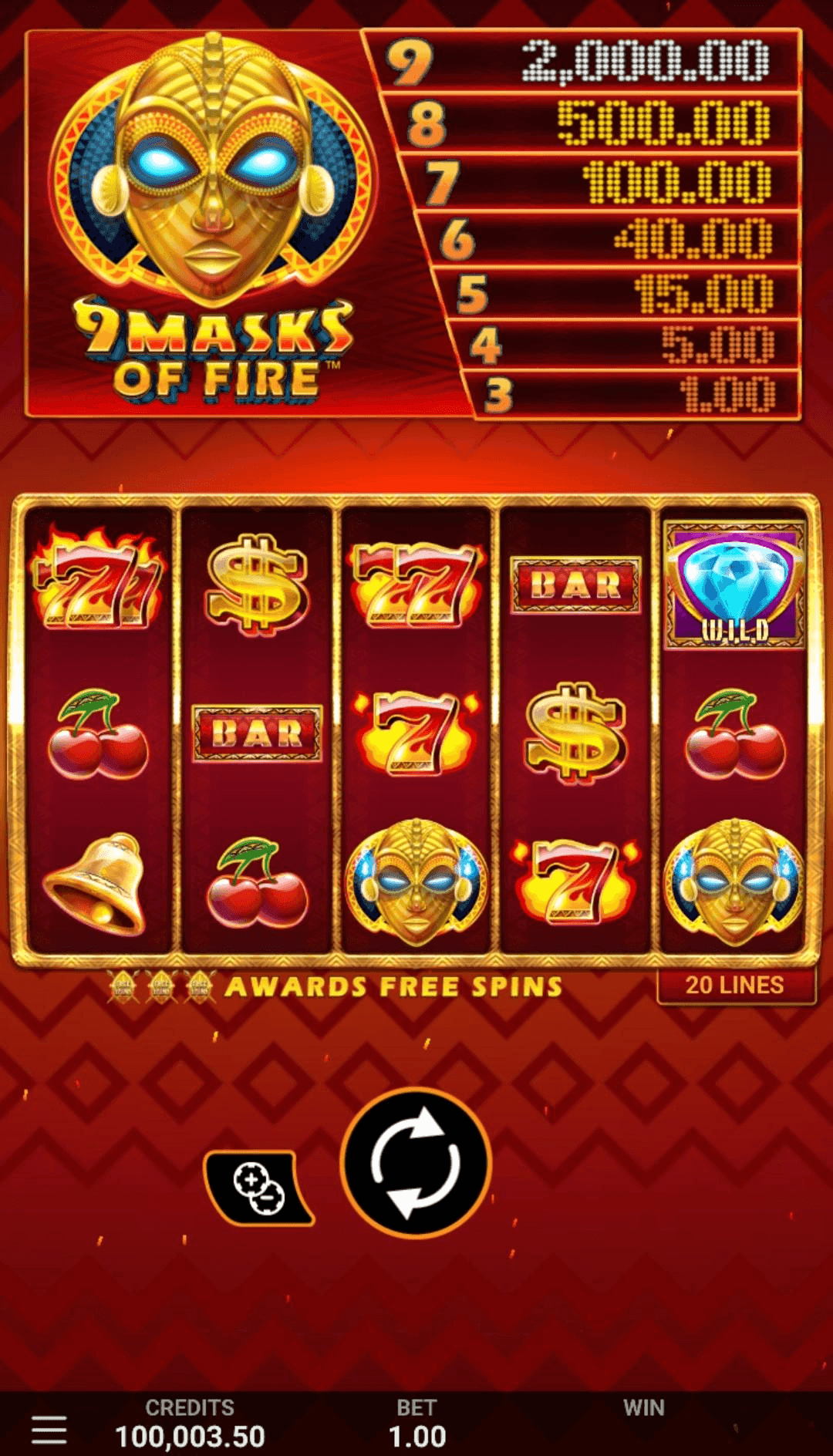 Tips & Strategies for 9 Masks of Fire Slot.png