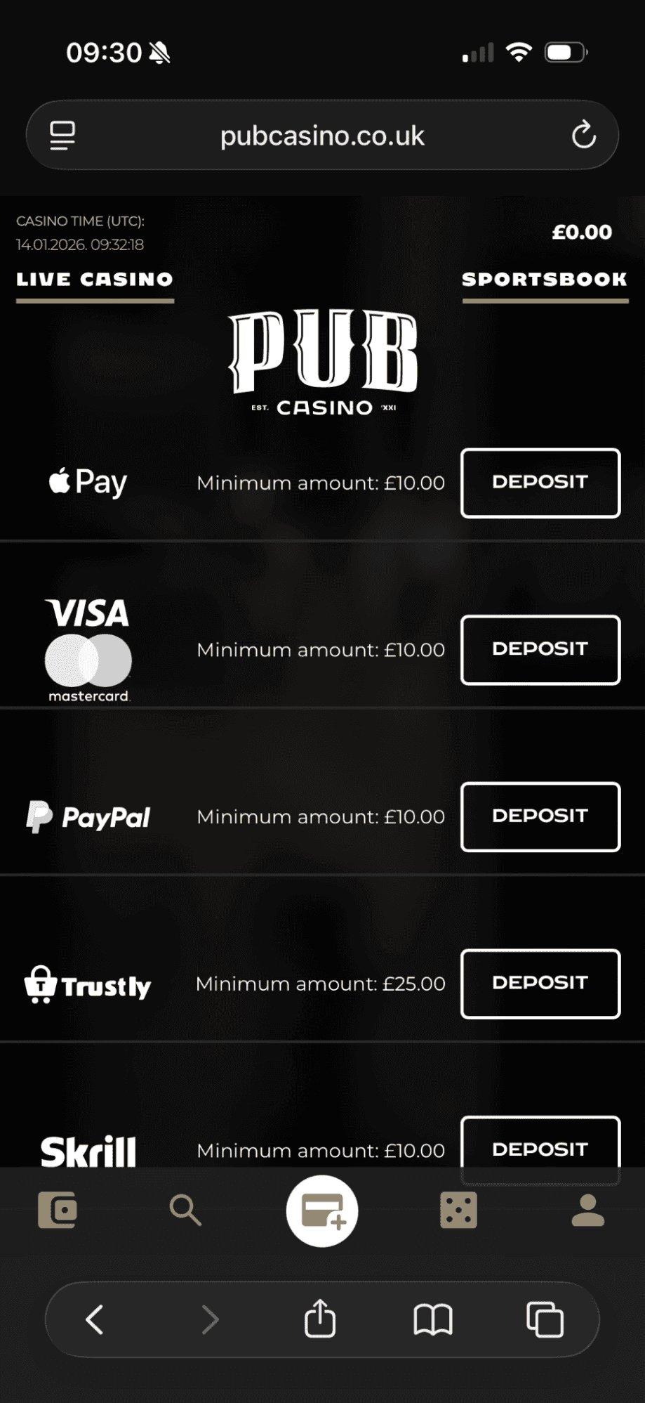 Upload your ID and proof of address!