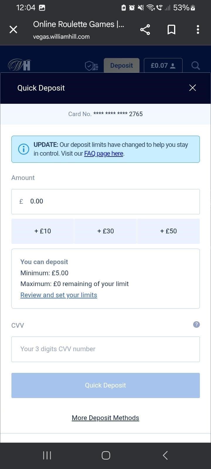 Use a payment method that you feel comfortable using 