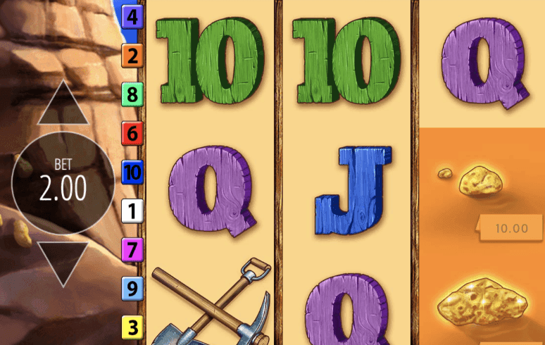 Use the up and down arrows to the side of the screen 