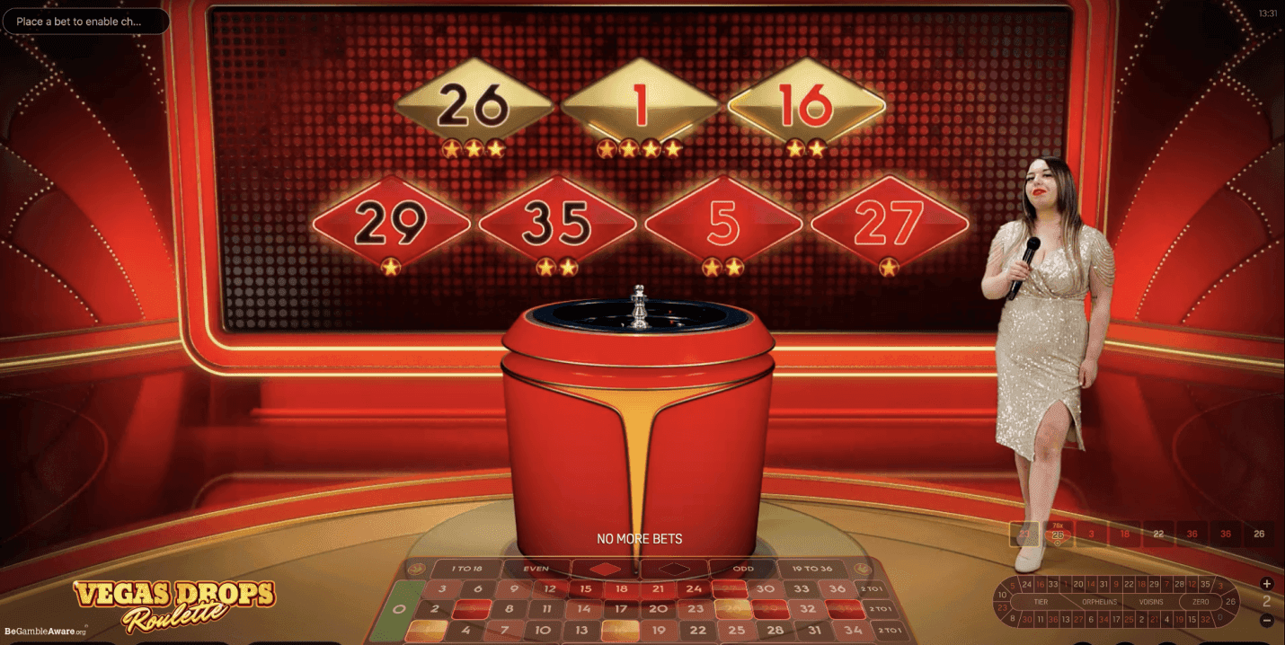 Vegas Drops Roulette 