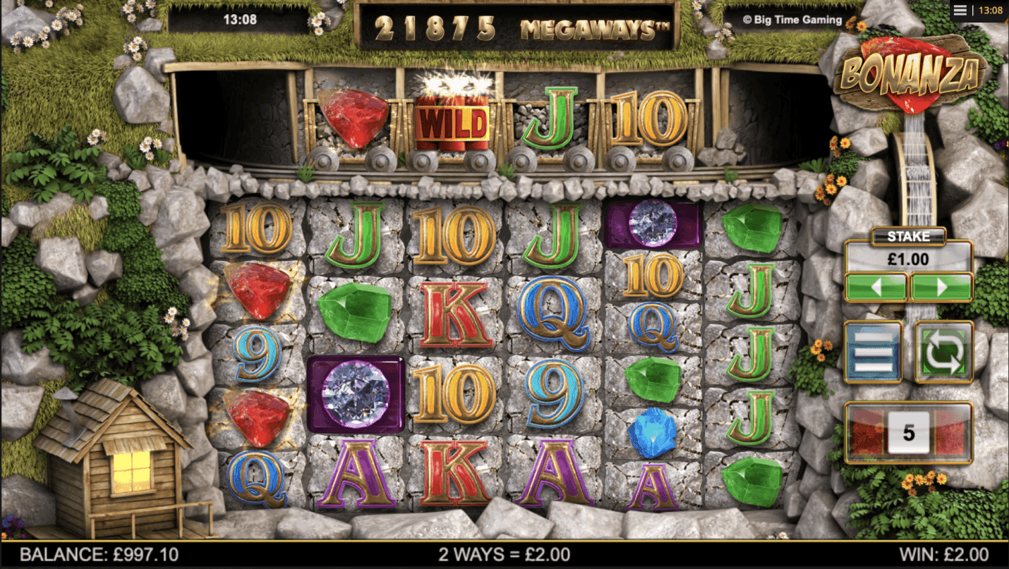 Watch the symbols land 