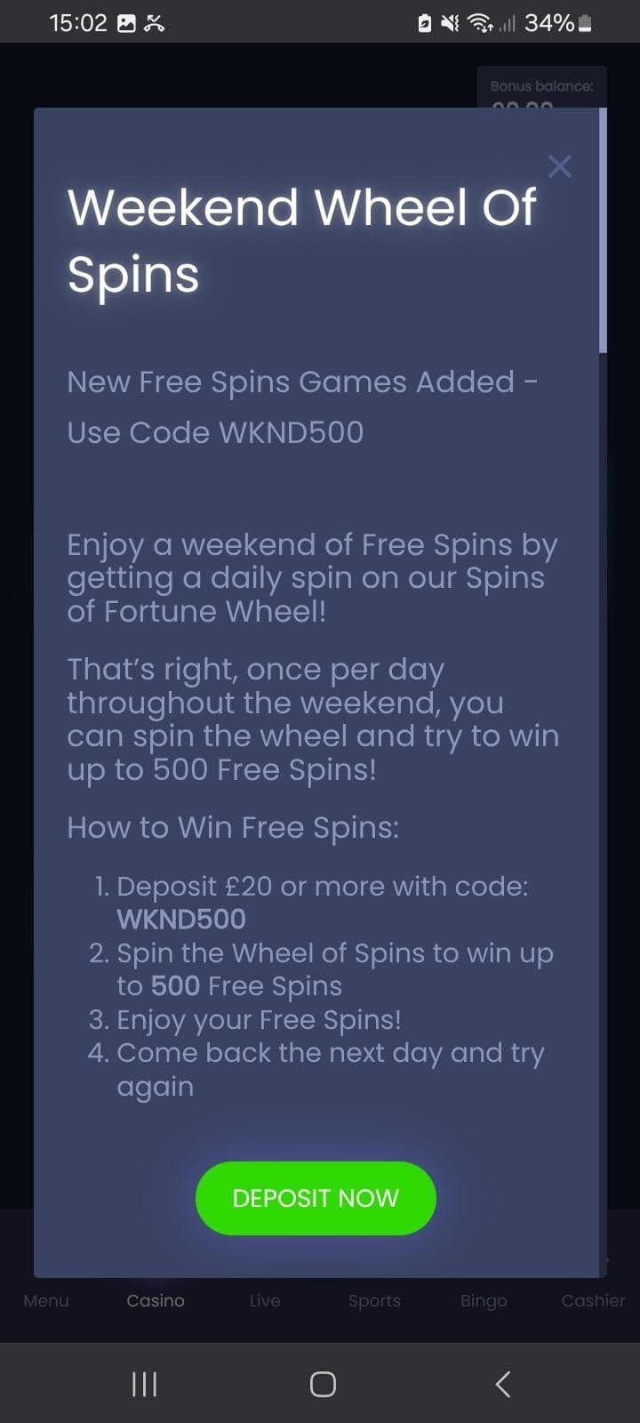 Weekend Wheel of Spins Spinzwin.jpg