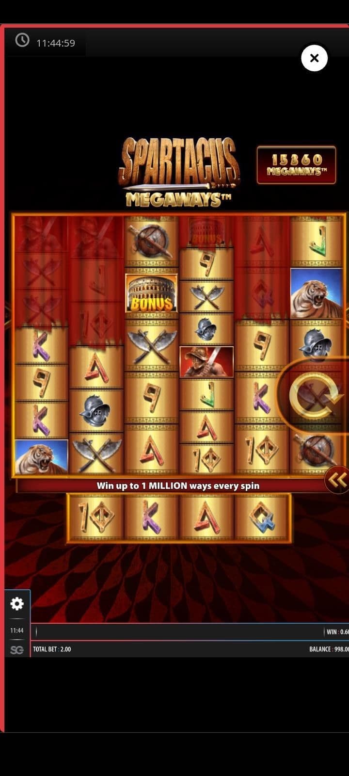 What is Spartacus Megaways Slot