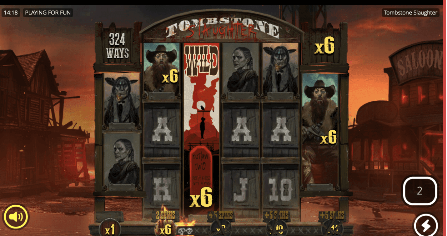 Wild symbols nudge completely into view