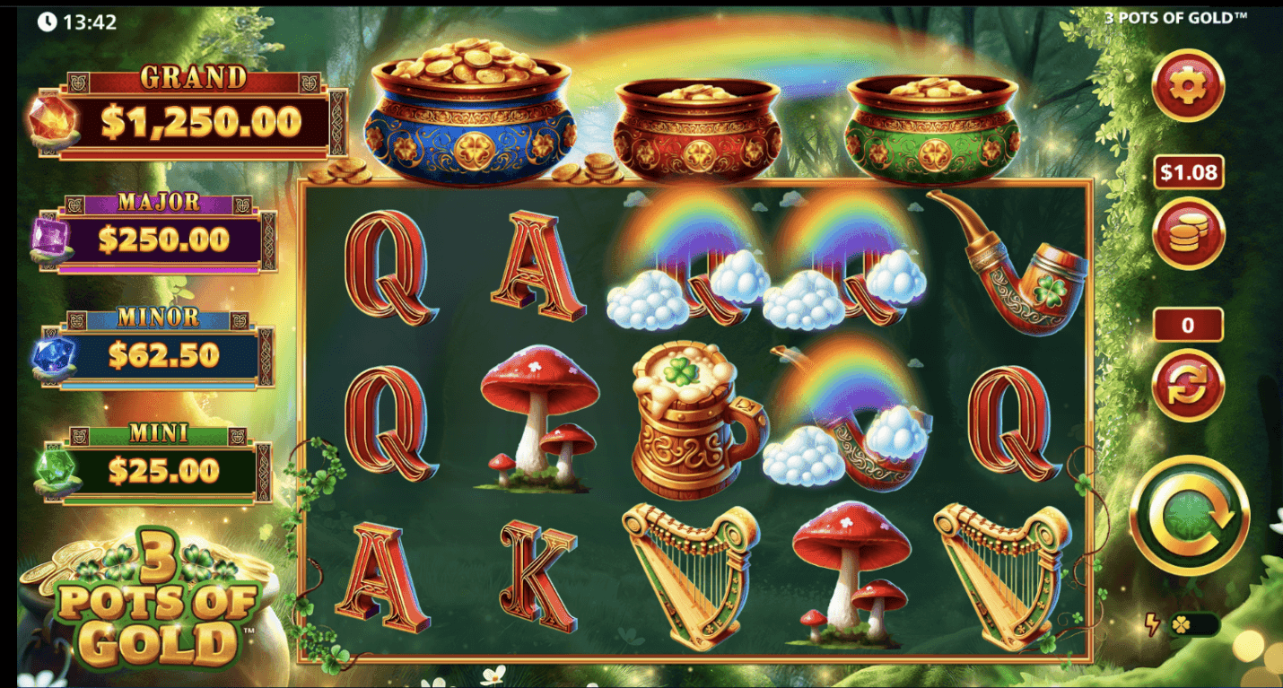 Wilds 3 pots of gold