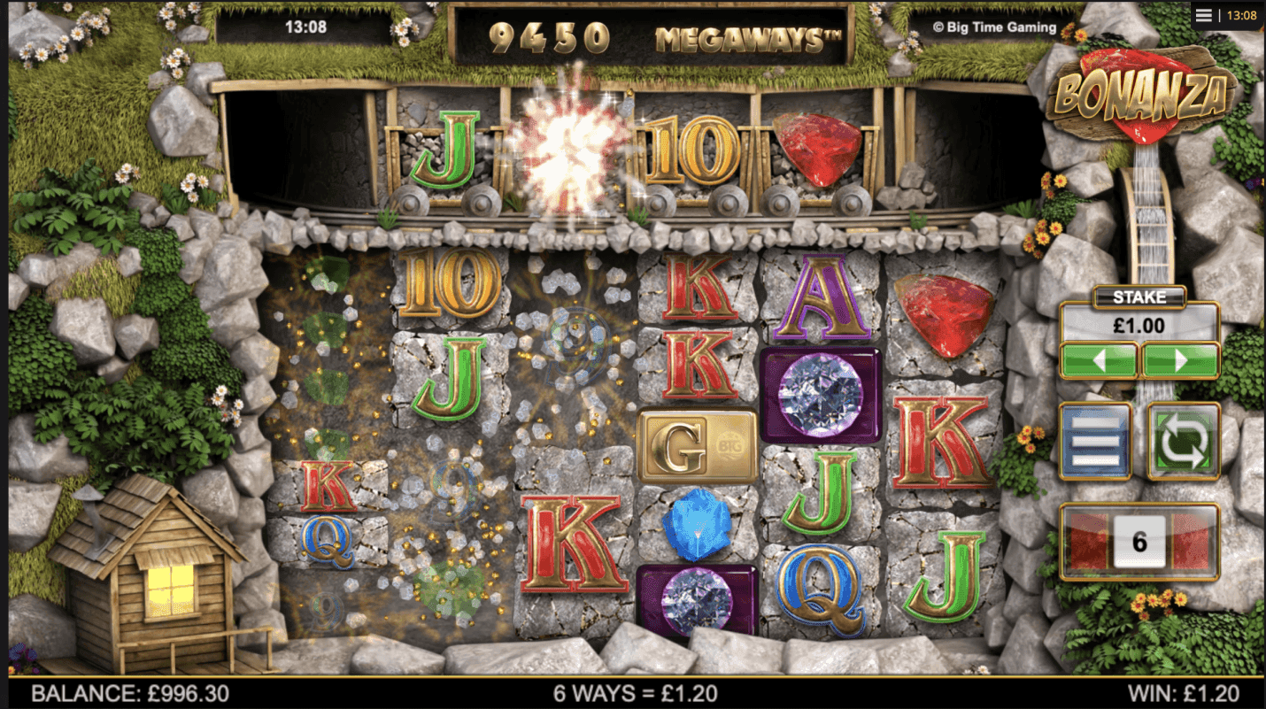 Winning symbols bonanza megaways