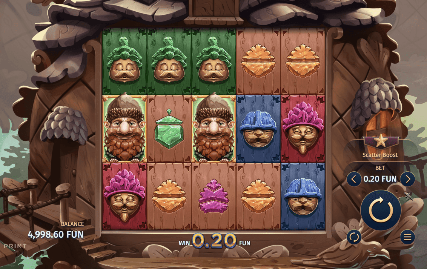 You need at least three of the same symbols 