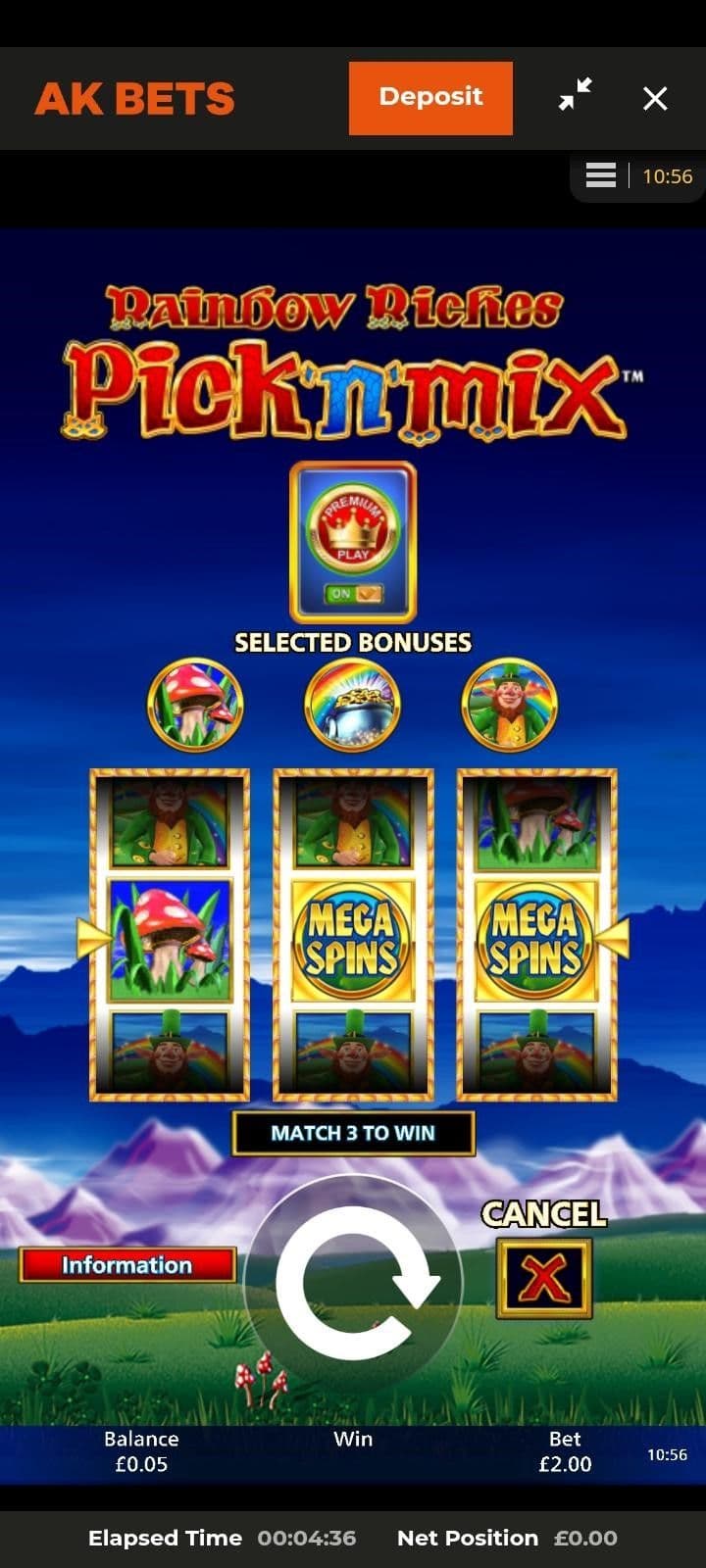 You can switch on Premium Play to access 