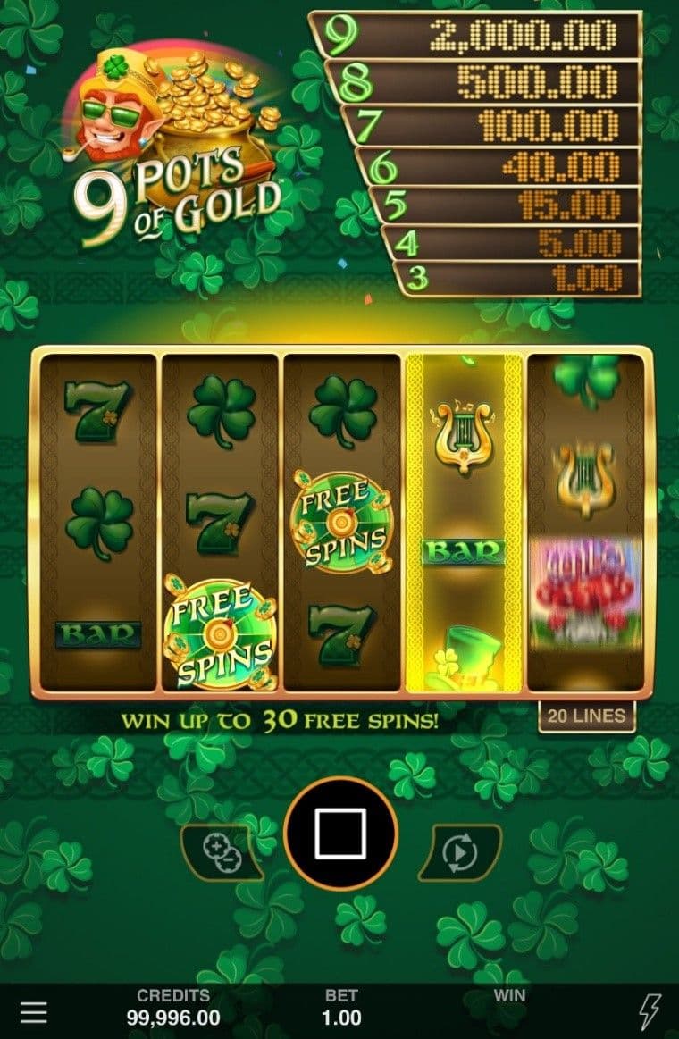 9 pots of Gold Review