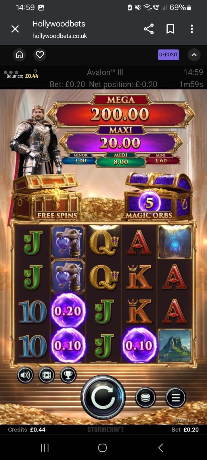 Avalon 3 Slot Bonuses