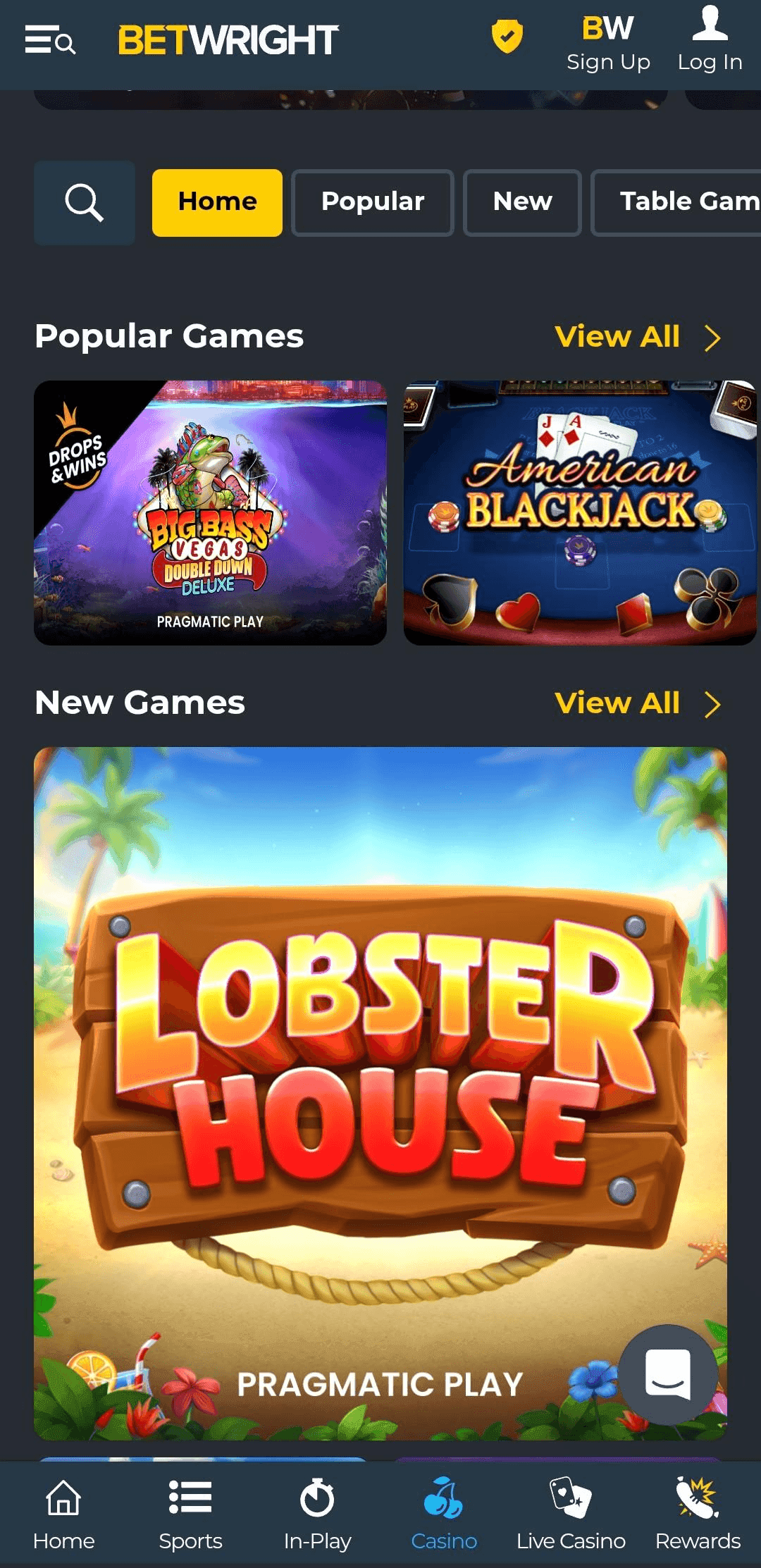 Bet Wright Casino Review