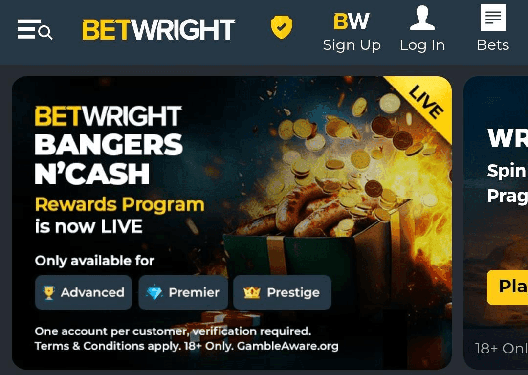 Bet Wright Loyalty Program