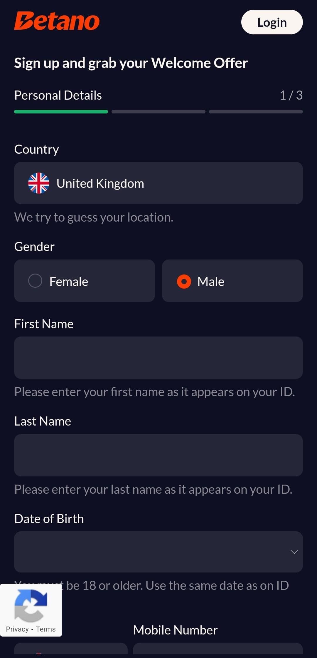 Betano Registration Guide