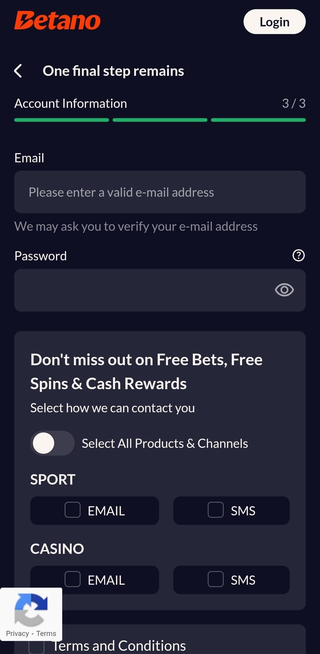 Betano Registration Guide