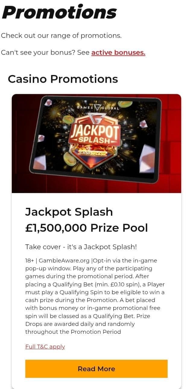 Bonuses Available via the 32Red Bet App.jpg