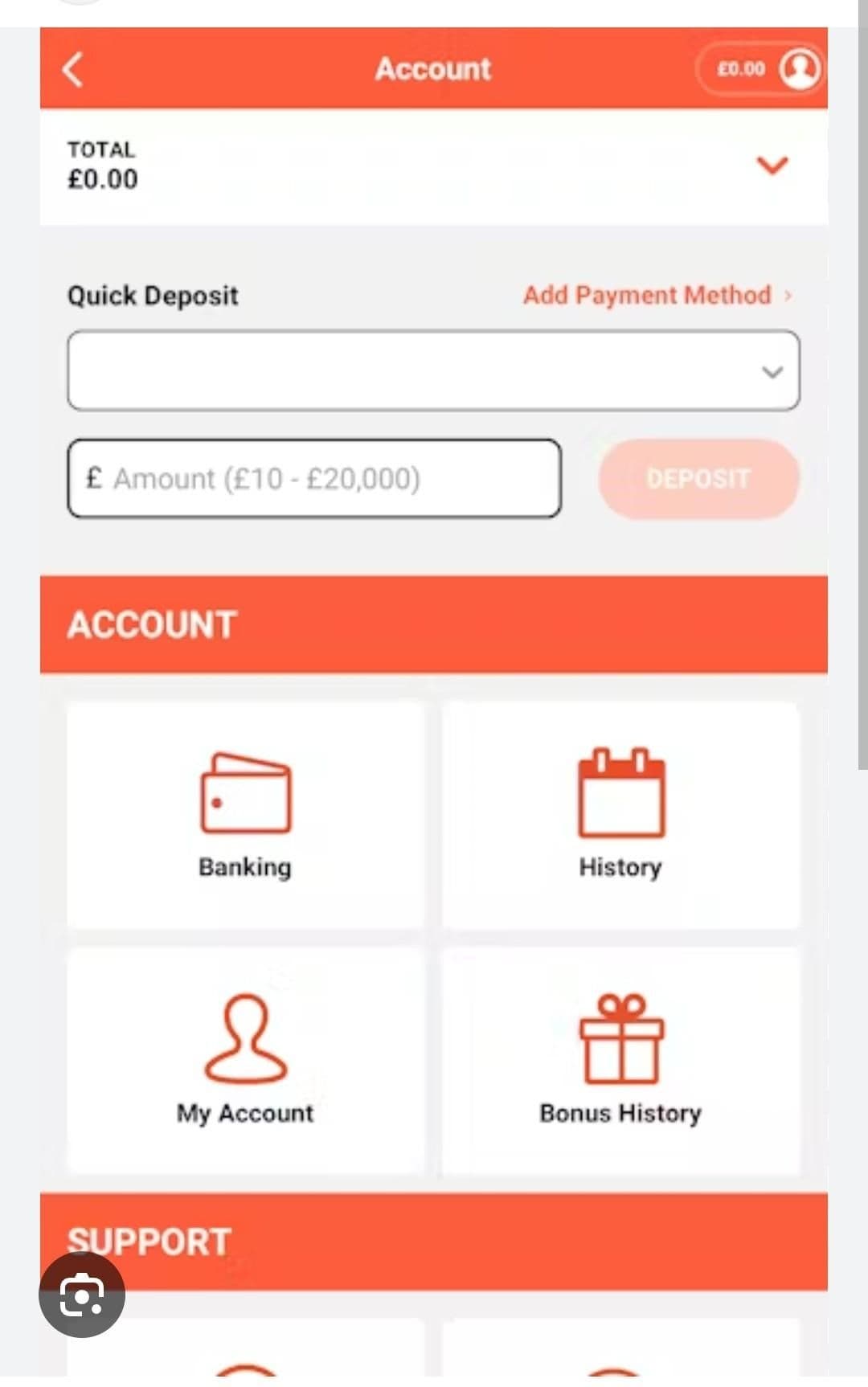 Choose your preferred method of payment.