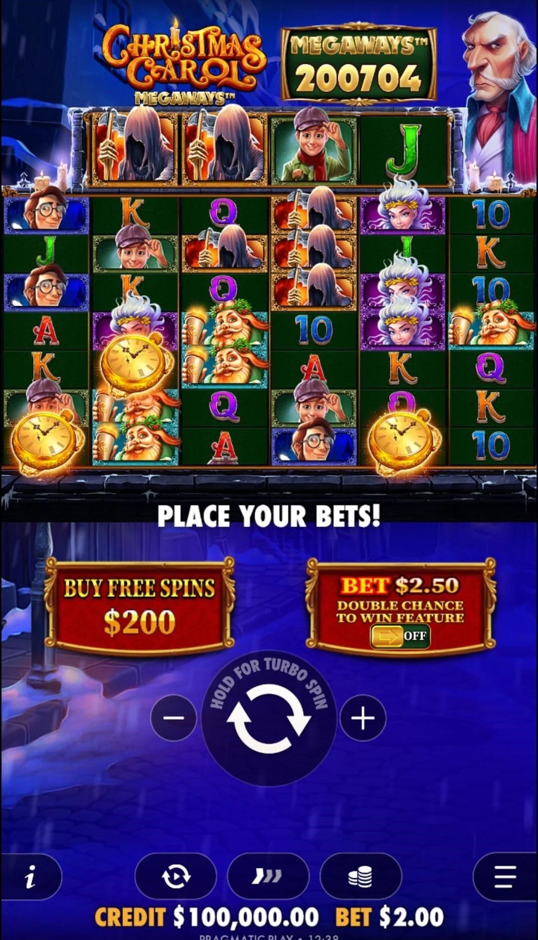 Christmas Carol Megaways Slot..