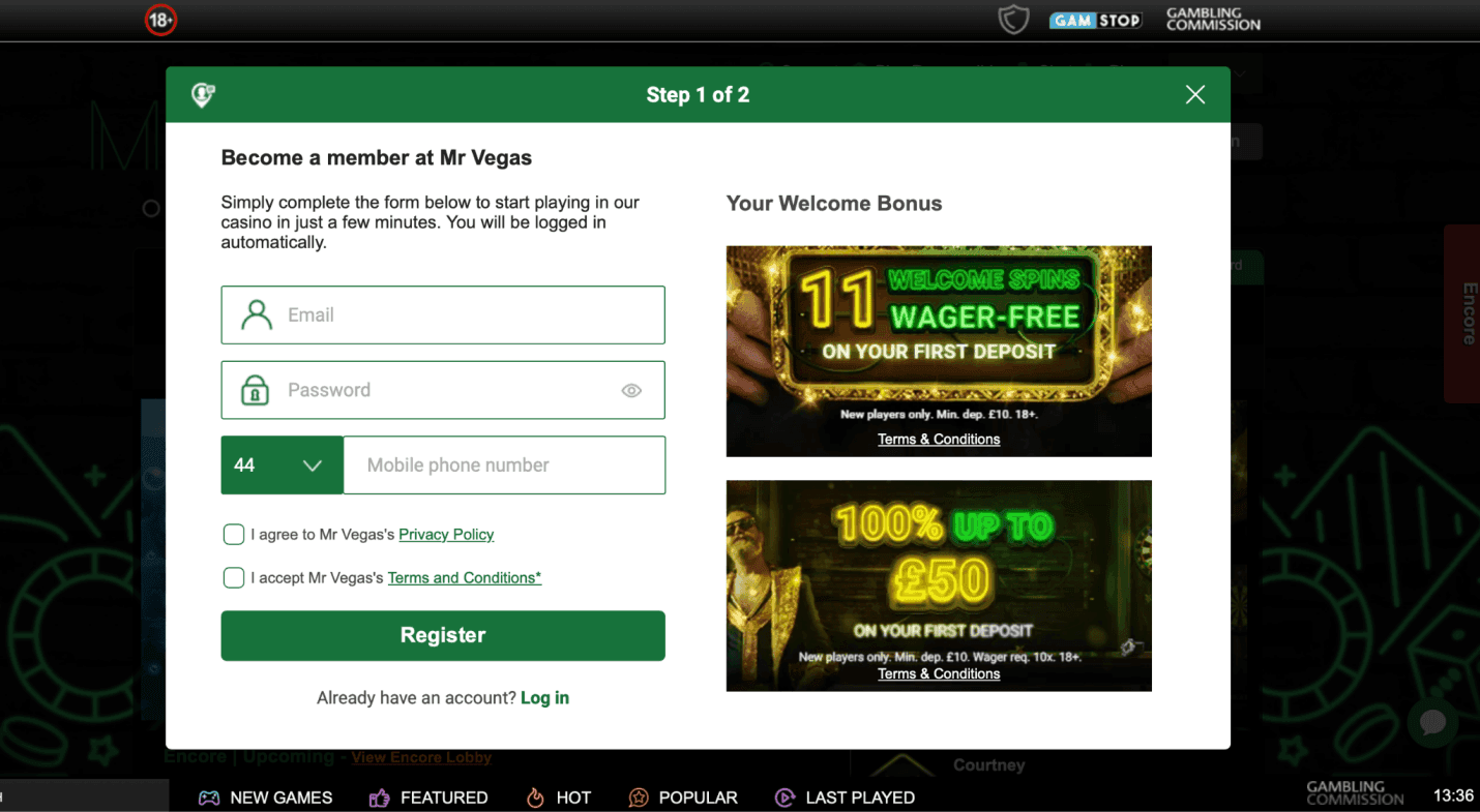 Click on a link on this page.