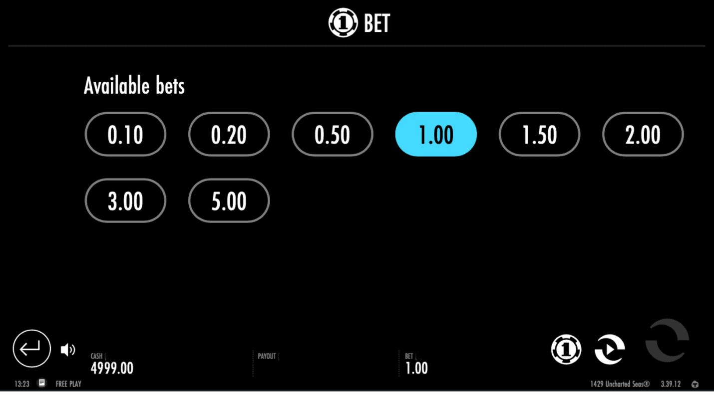 Click on the poker chip icon