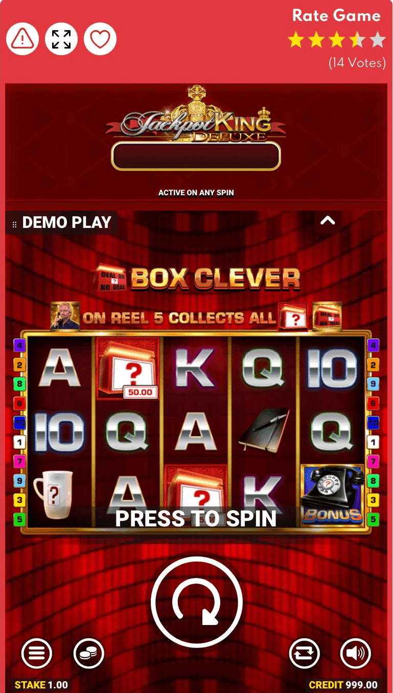 Deal or No Deal Box Clever Jackpot..