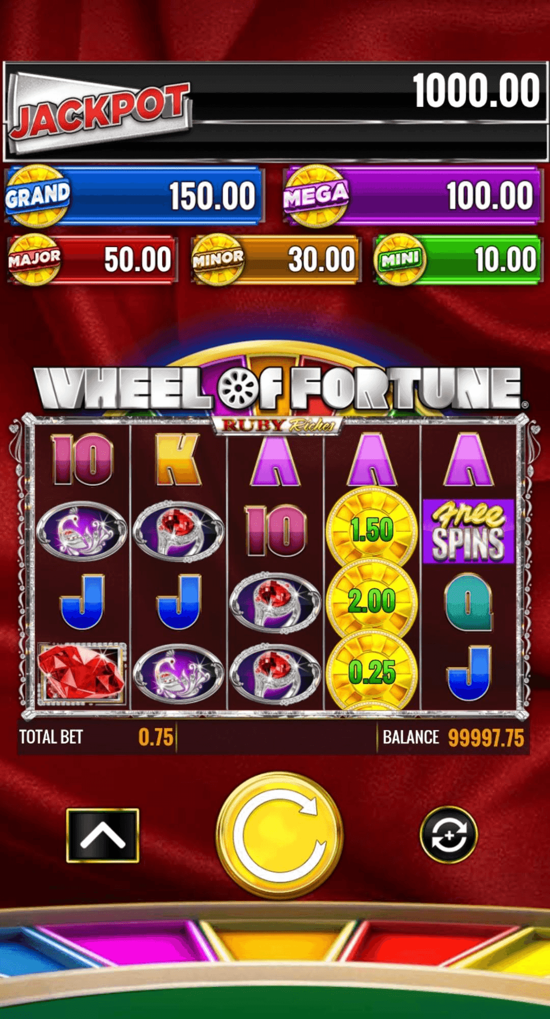 Demo Mode vs Real Money Mode wheel of fortune