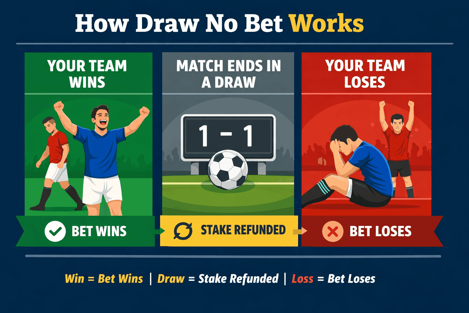 Draw No Bet betting strategy