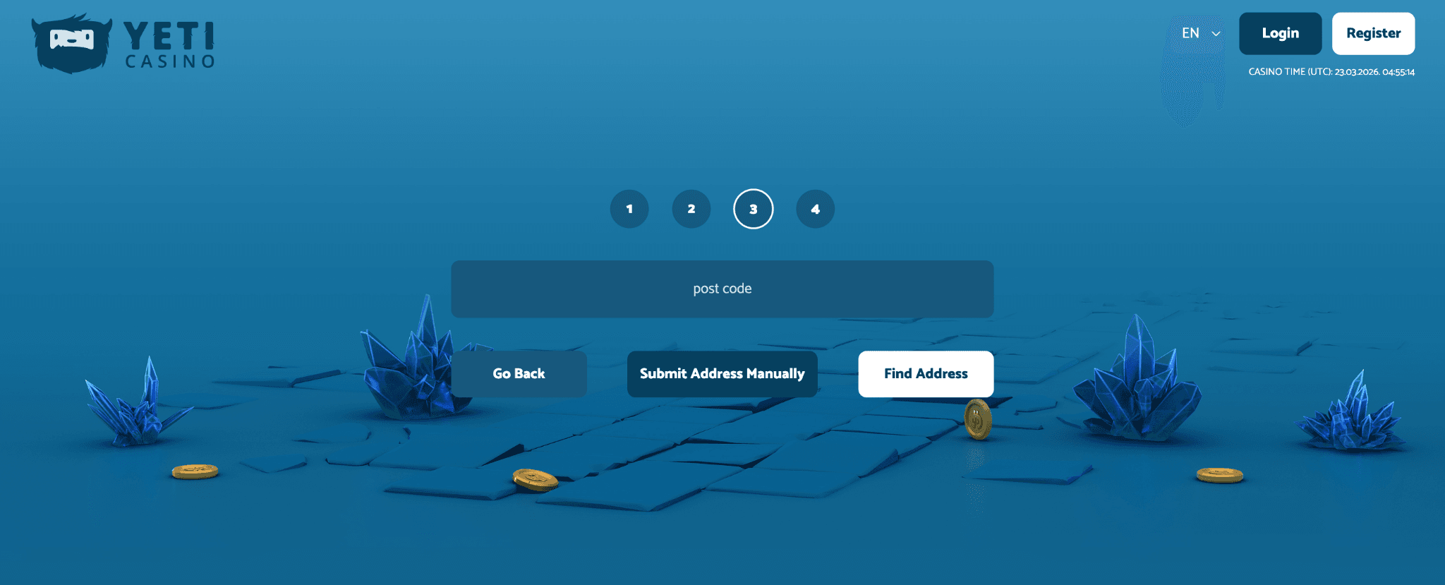 Enter your home address.