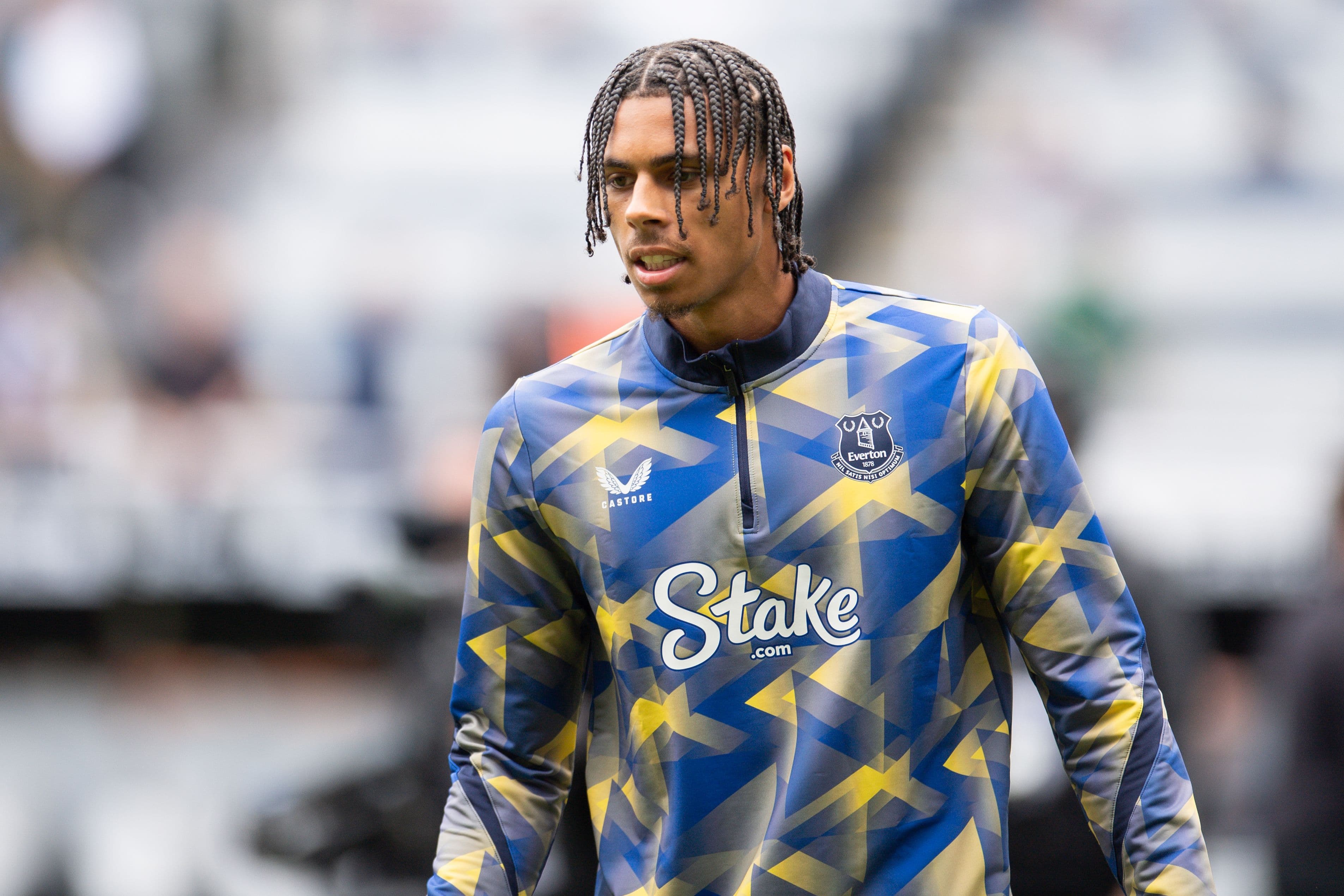 Everton FC's Martin Sherif plays during the Premier League match