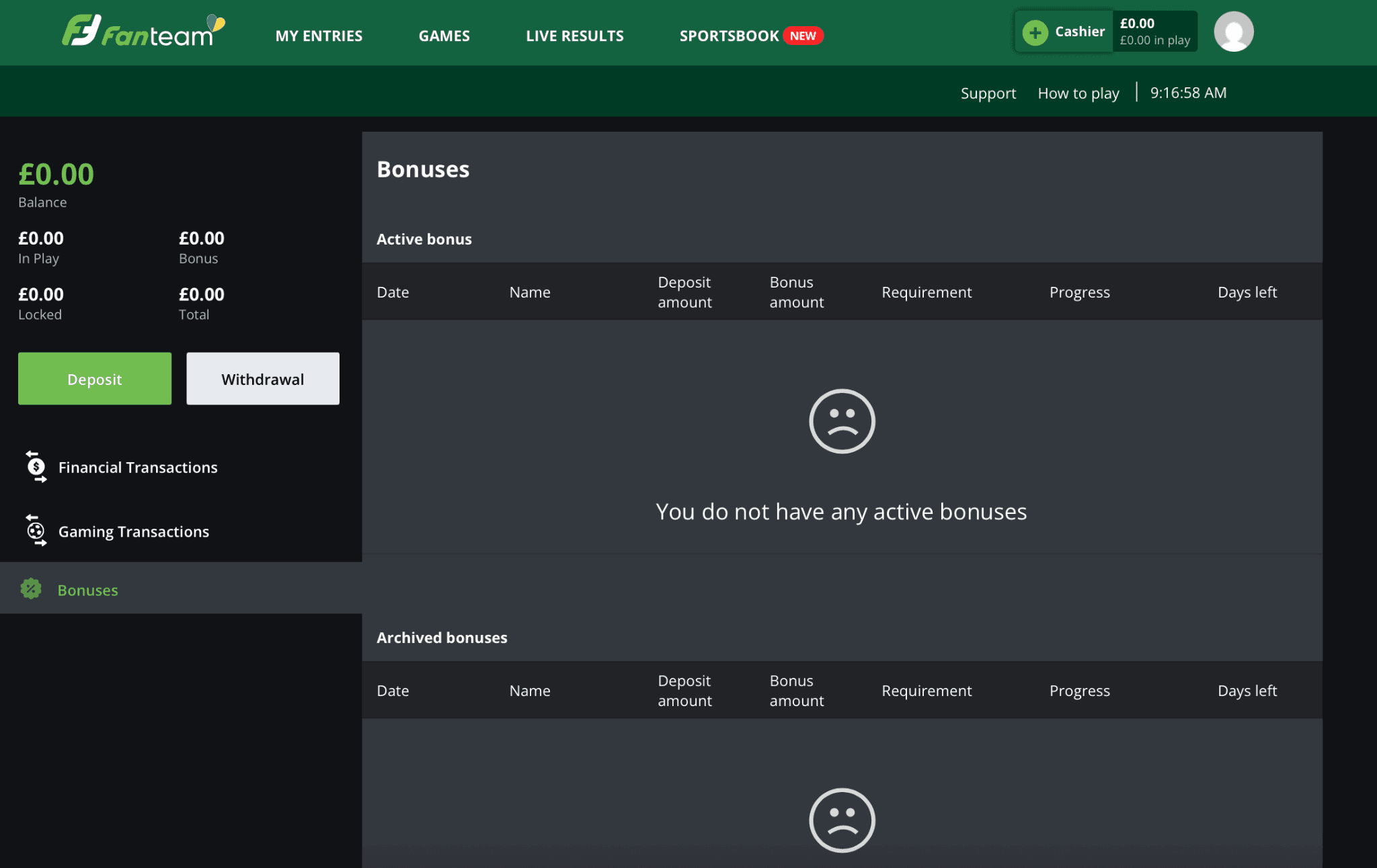 FanTeam cashier by FanTeam