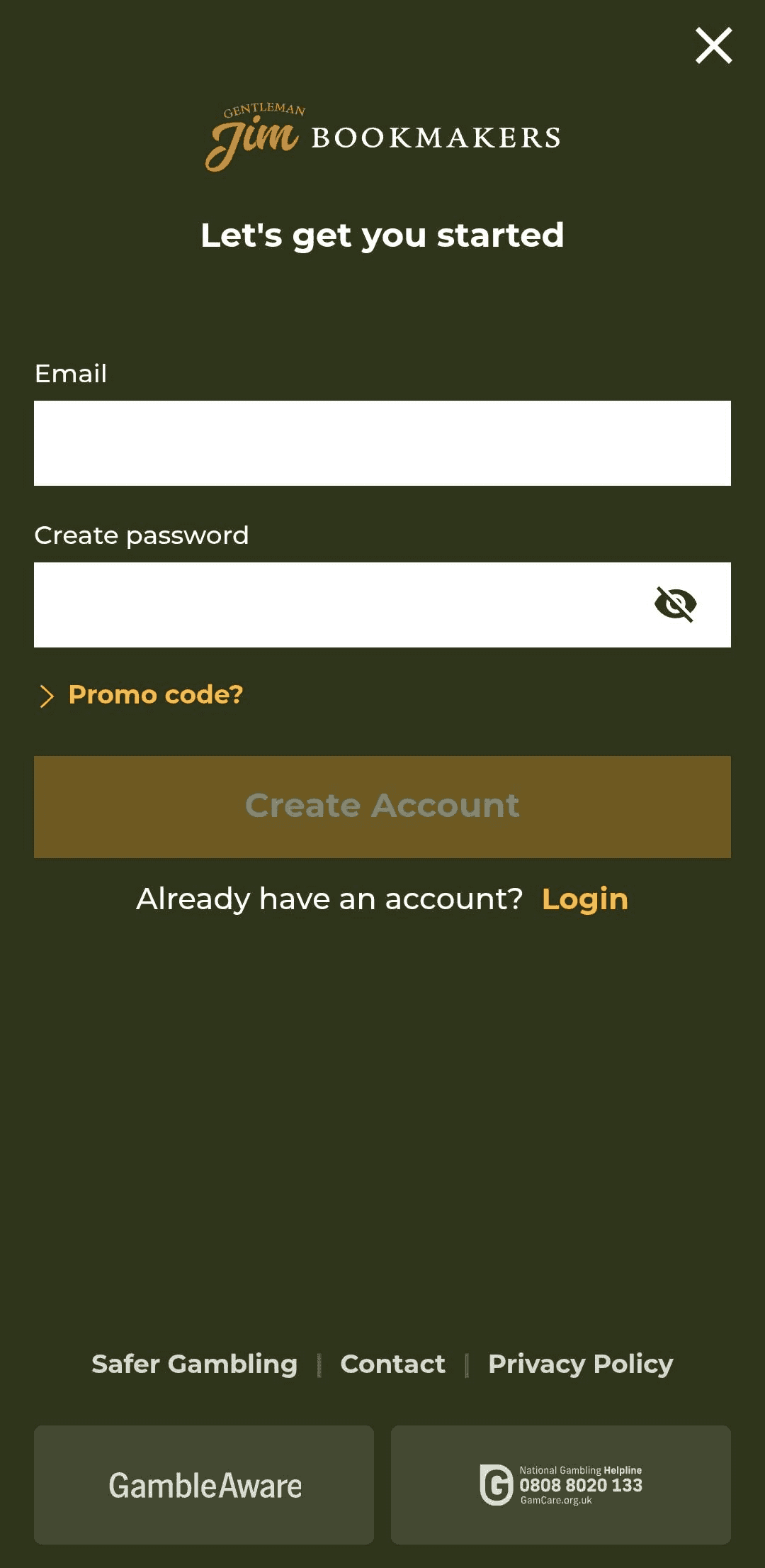 Fill in Your Details