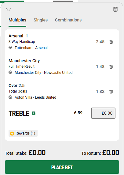 Goal & Result Doubles